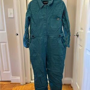Wildfang Teal Jumpsuit